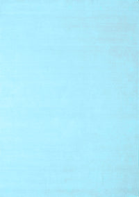 Abstract Light Blue Contemporary Rug, con570lblu