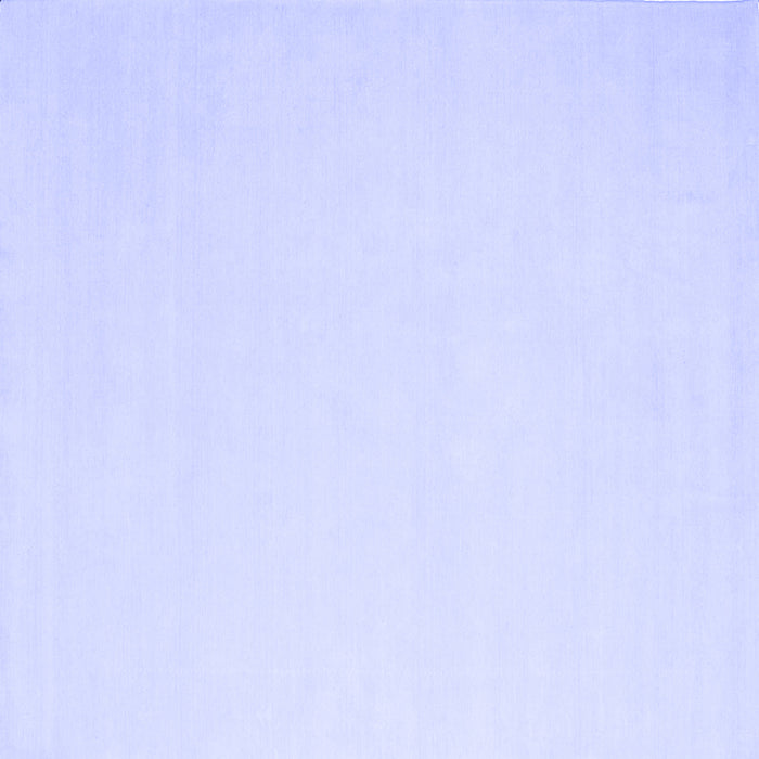 Square Abstract Blue Contemporary Rug, con570blu