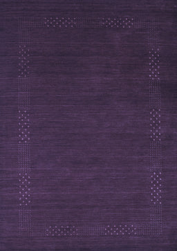 Abstract Blue Contemporary Rug, con571blu