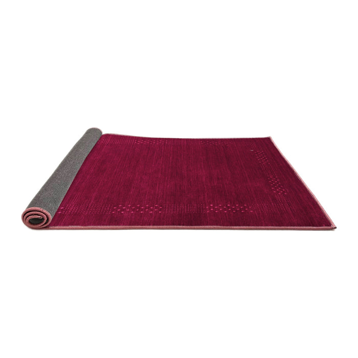 Sideview of Abstract Pink Contemporary Rug, con571pnk