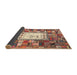 Thickness of Contemporary Chestnut Red Oriental Rug, con572