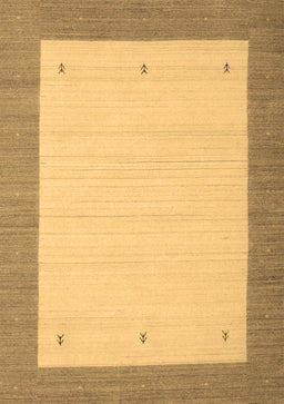 Abstract Brown Contemporary Rug, con573brn