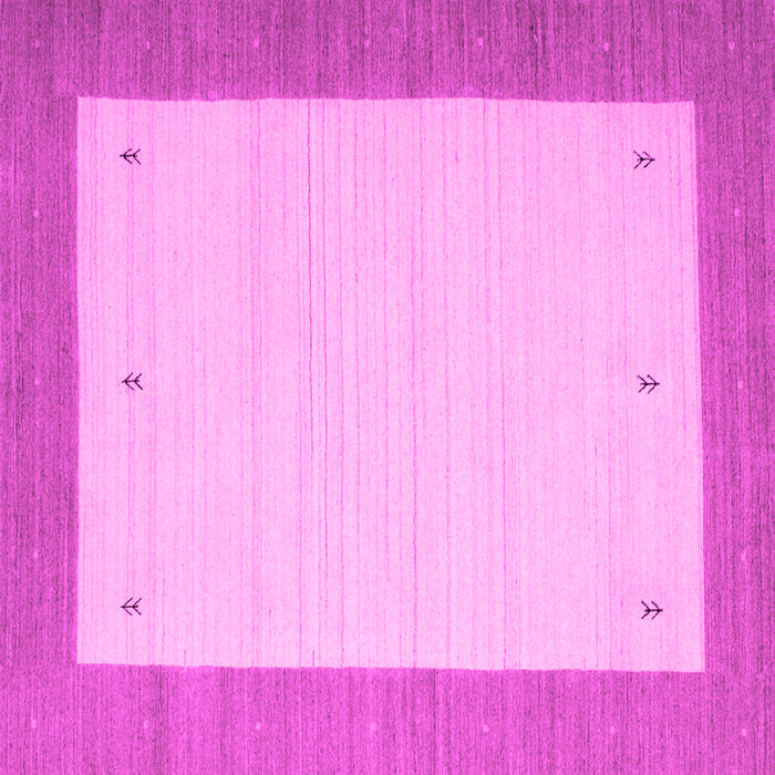 Square Abstract Pink Contemporary Rug, con573pnk