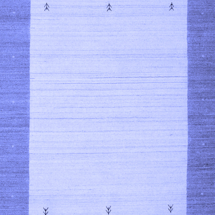 Abstract Blue Contemporary Rug, con573blu