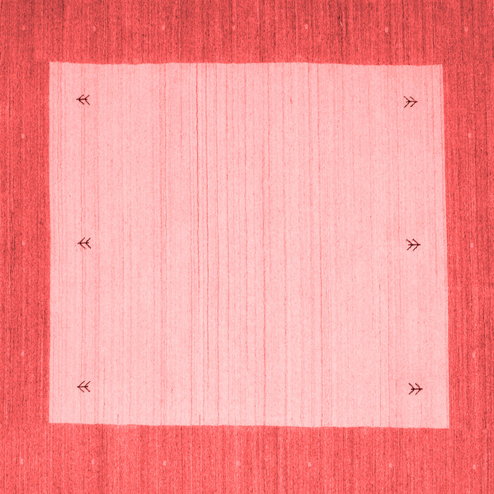 Abstract Red Contemporary Rug, con573red
