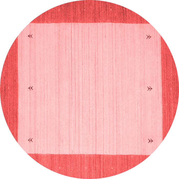 Machine Washable Abstract Red Contemporary Rug, wshcon573red