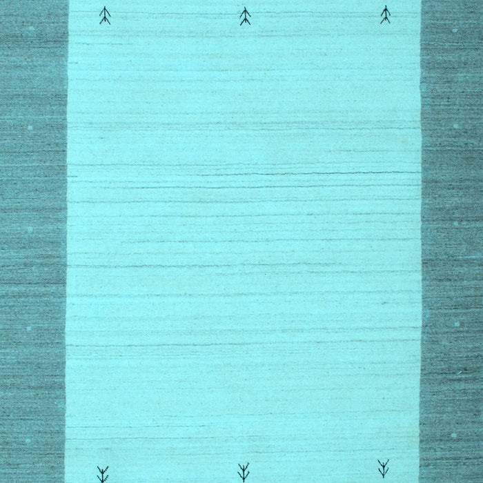 Abstract Light Blue Contemporary Rug, con573lblu