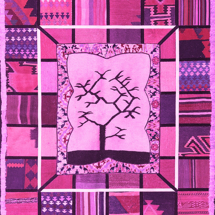 Southwestern Pink Country Rug, con574pnk