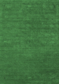 Abstract Emerald Green Contemporary Rug, con575emgrn