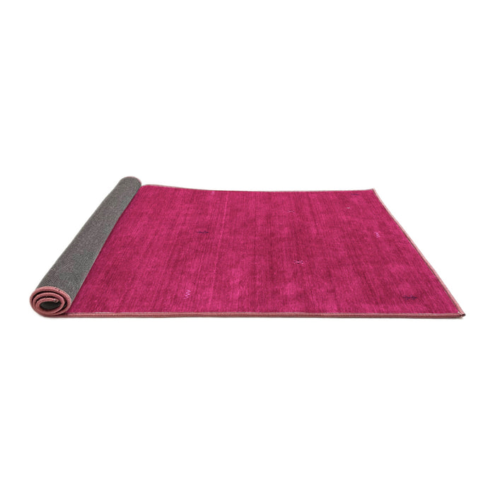 Sideview of Abstract Pink Contemporary Rug, con575pnk