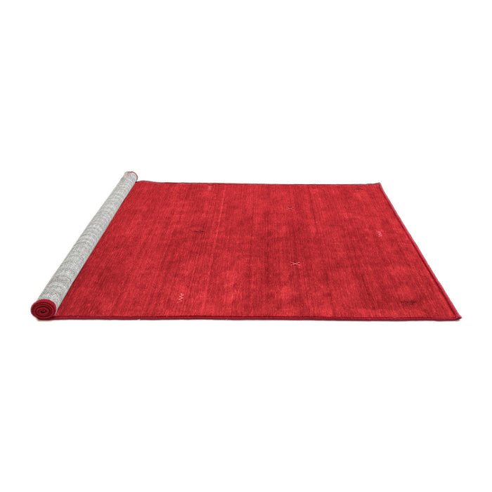 Contemporary Red Washable Rugs