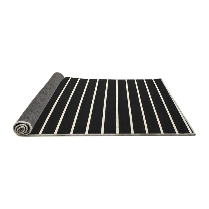 Thickness of Contemporary Cloudy Gray Modern Rug, con576