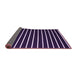 Sideview of Abstract Purple Contemporary Rug, con576pur