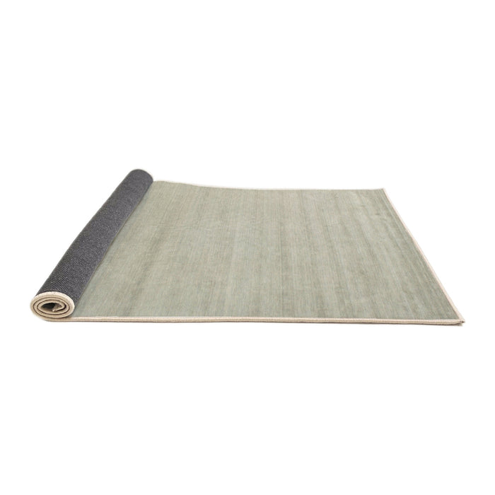 Thickness of Contemporary Sage Green Solid Rug, con577