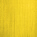 Square Machine Washable Solid Yellow Modern Rug, wshcon577yw