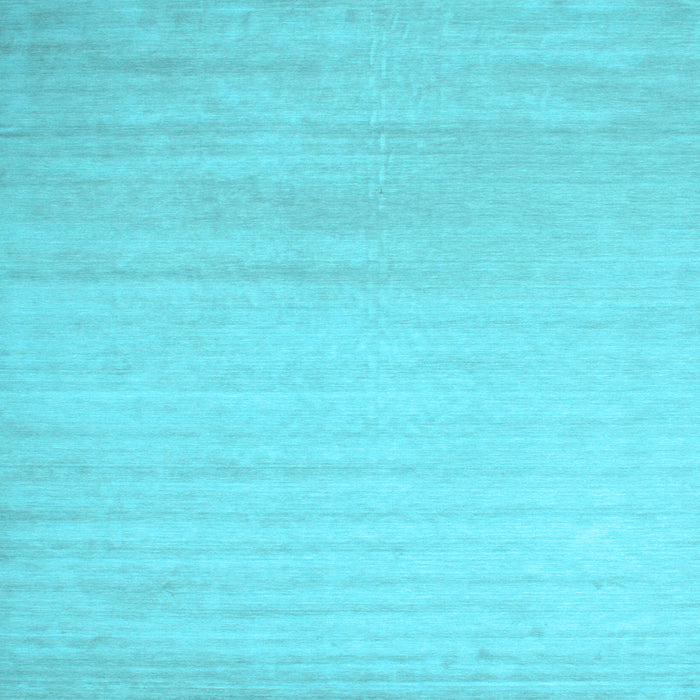 Square Machine Washable Solid Light Blue Modern Rug, wshcon577lblu