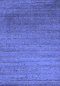 Abstract Blue Contemporary Rug, con578blu