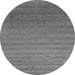 Square Abstract Gray Contemporary Rug, con578gry