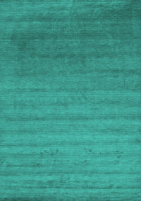 Abstract Turquoise Contemporary Rug, con578turq