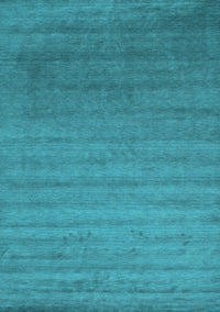 Abstract Light Blue Contemporary Rug, con578lblu