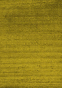 Abstract Yellow Contemporary Rug, con578yw