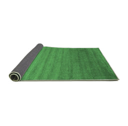 Sideview of Abstract Emerald Green Contemporary Rug, con578emgrn