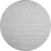 Square Solid Gray Modern Rug, con579gry