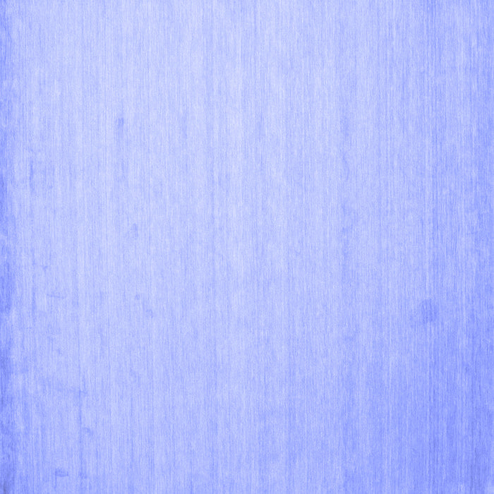 Square Solid Blue Modern Rug, con579blu