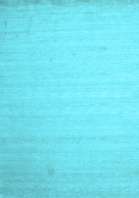 Solid Light Blue Modern Rug, con579lblu