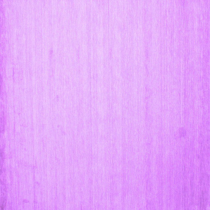 Square Machine Washable Solid Purple Modern Area Rugs, wshcon579pur