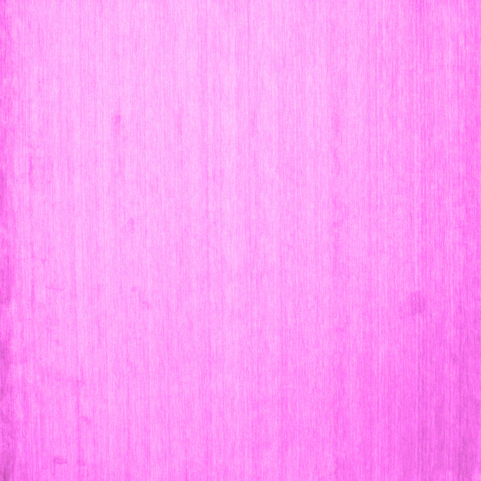 Square Machine Washable Solid Pink Modern Rug, wshcon579pnk