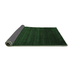 Sideview of Abstract Emerald Green Contemporary Rug, con57emgrn