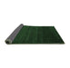 Sideview of Abstract Emerald Green Contemporary Rug, con57emgrn