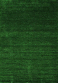 Abstract Green Contemporary Rug, con57grn