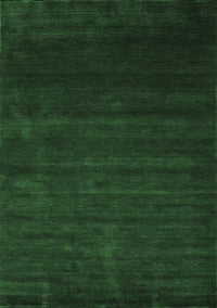 Abstract Emerald Green Contemporary Rug, con57emgrn