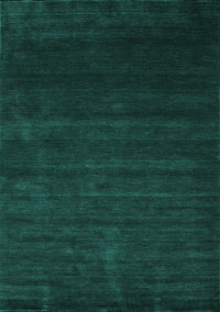 Abstract Turquoise Contemporary Rug, con57turq