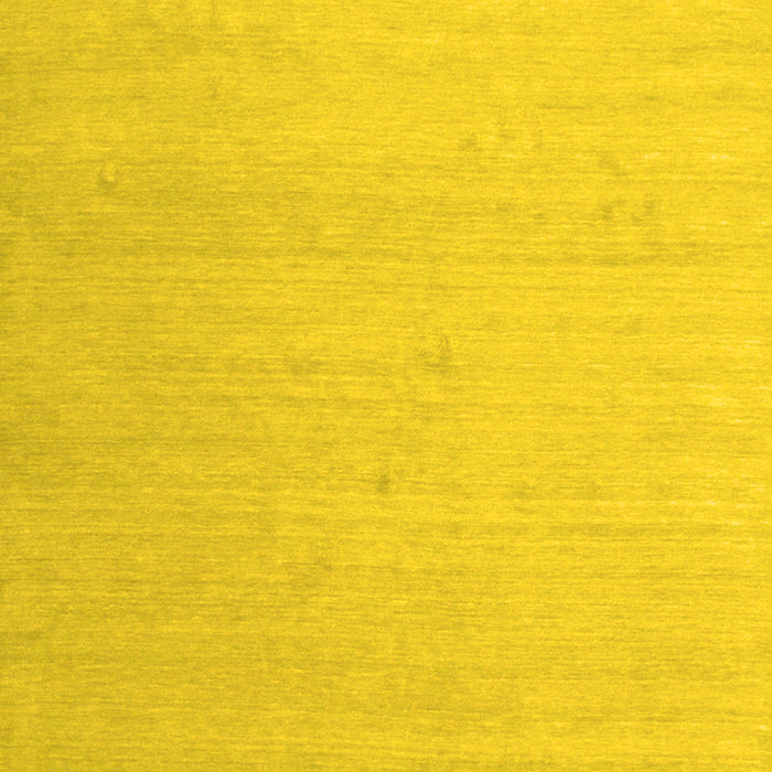 Machine Washable Solid Yellow Modern Rug, wshcon580yw