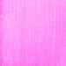 Square Solid Pink Modern Rug, con580pnk