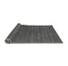 Thickness of Contemporary Gray Modern Rug, con581