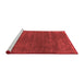 Contemporary Red Washable Rugs