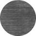 Machine Washable Abstract Gray Contemporary Rug, wshcon581gry