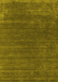 Abstract Yellow Contemporary Rug, con581yw