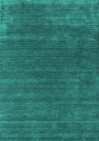 Abstract Turquoise Contemporary Rug, con581turq