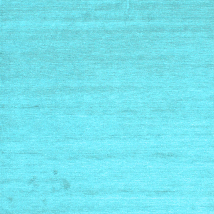 Machine Washable Solid Light Blue Modern Rug, wshcon582lblu