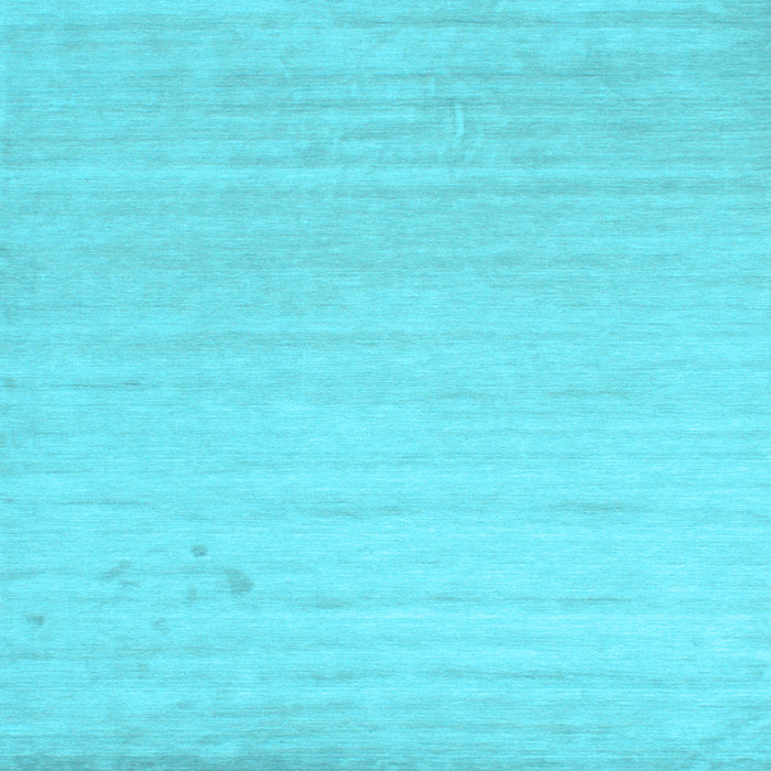 Square Solid Light Blue Modern Rug, con582lblu