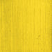 Square Solid Yellow Modern Rug, con582yw