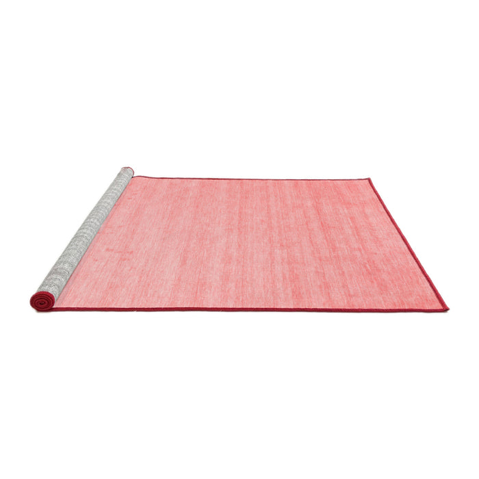 Modern Red Washable Rugs