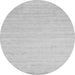 Square Solid Gray Modern Rug, con583gry