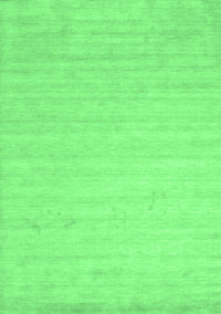 Solid Emerald Green Modern Rug, con583emgrn