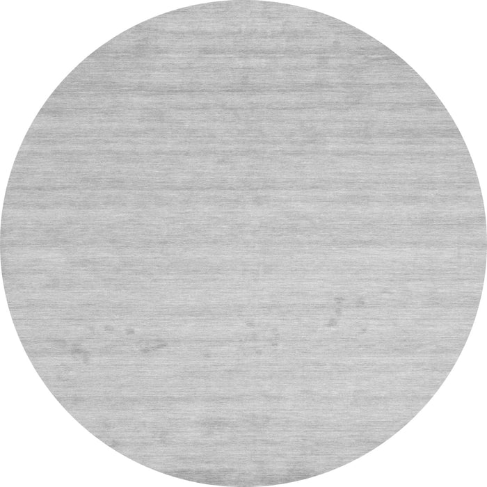 Machine Washable Solid Gray Modern Rug, wshcon583gry